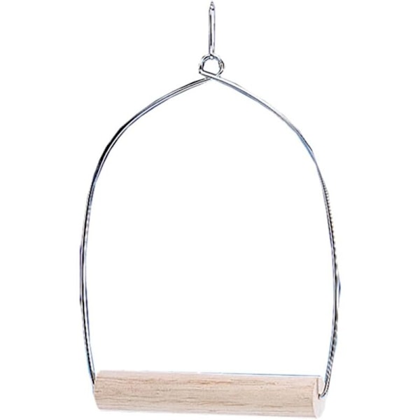 Metalli- ja puukeinu - Lintulelut - 12 cm