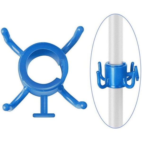 2 stk - Strandparasollkrok - Strandparasolltilbehør - Håndklekrok - Strandparasollheng - håndklestativ - Strandtilbehør