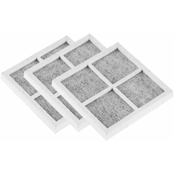Ersättning av luftfilter i kylskåp, kylskåpsluftfilter, Pure Fresh Filter 3 st luftfilter för kylfrys
