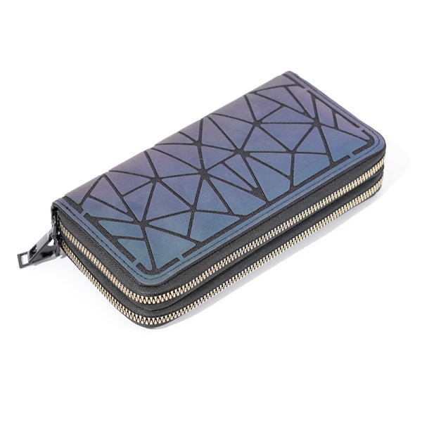 Handledsrem Armband Diamant Plånbok PU Läder Väska Dam Clutch Semestergåva Gradient Färg