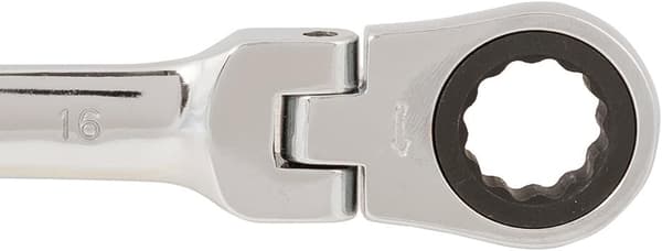 Pehmeäpäinen räikkäavain 16 mm