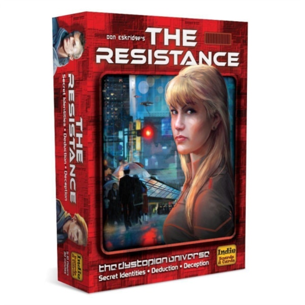 Resistance: The Avalon Card Game Spændende socialt fradrag brætspil Hurtig strategi og bedrag for 5-10 spillere i alderen 13+ - 30 minutters spilletid