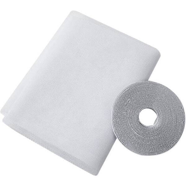 DIY självhäftande myggnät, 1,5*2m vit