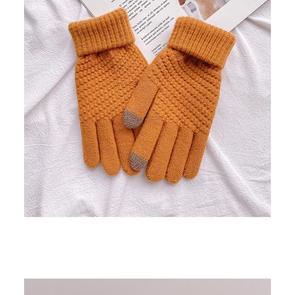 1 par vinterhandskar, unisex vindtäta varma handskar
