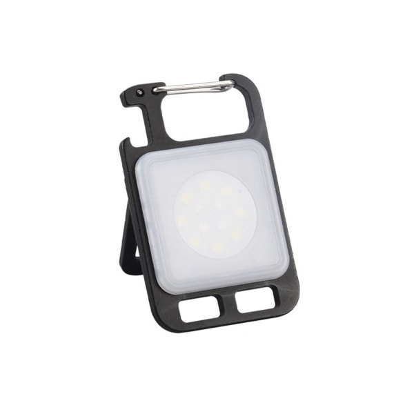 LED-nyckelring COB-ficklampa nyckelring arbetslampa med magnet röd och blå blixt utomhus camping inspektions LED-arbetslampa 66*43mm