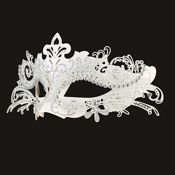 Halloween Metallmask Kvinnors Maskerad Mask Venetianska Masker för Fest/Bal/Karneval/Bröllop