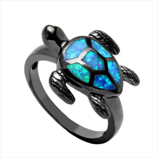 Motet skilpadde Opal sten legering kvinners ring (1 stk)