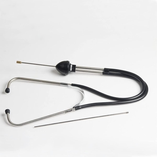 1 stk Sort mekanisk stetoskopsæt, følsom bilmotor Diag
