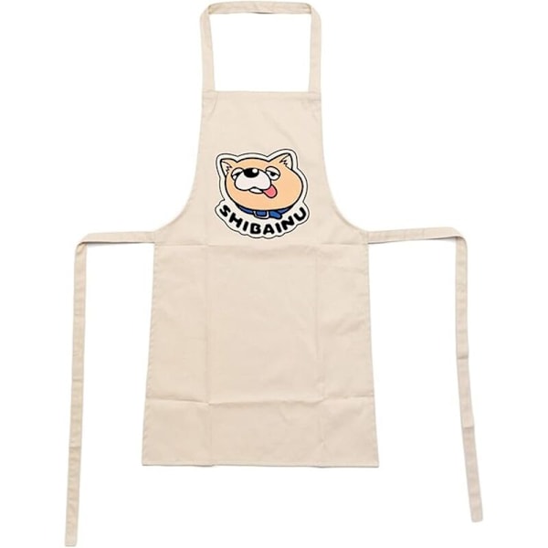 1 st Justerbart köksförkläde med cosplay-tecknat mönster för matlagning, bakning, trädgårdsarbete