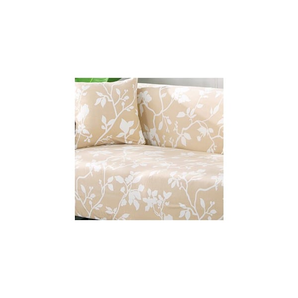 Sofa trekk 2-seter 150-185cm sofa trekk med moderne armlener trekk universelt elastisk sofa sofatrekk kaffefarget trekk
