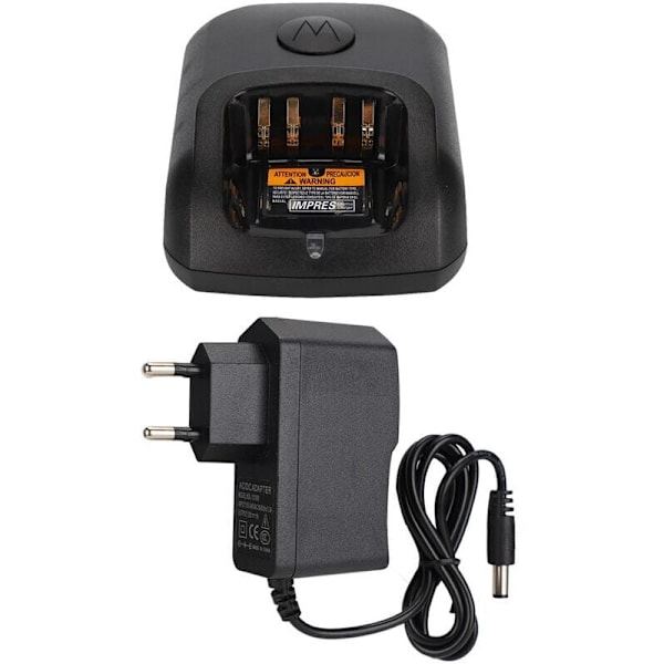 Walkie-Talkie 100-240V oplader (EU stik) til Motorola XIR P8268 DP4400 DP4800 DP4801 DEP550