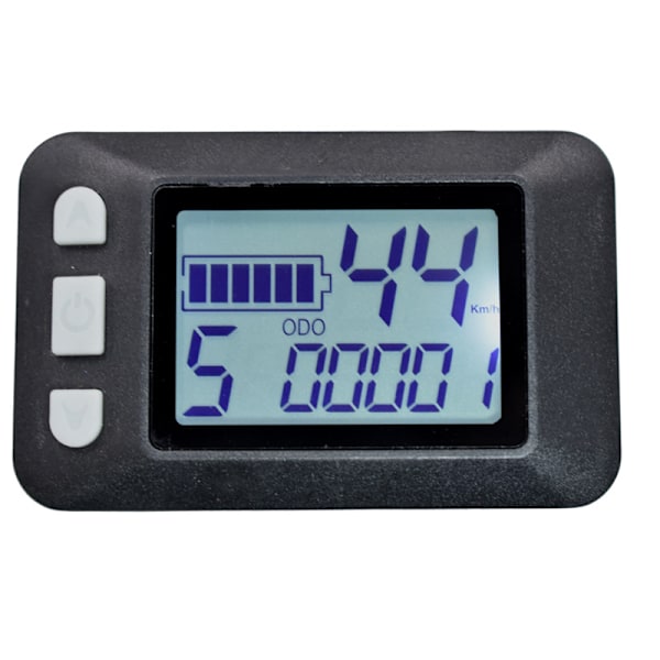 P9 LCD-näyttö Mittarilaskuri LCD-näyttö 24v 36v 48v 60v Sähköpyörän Mittari Sähköpotkulaudalle