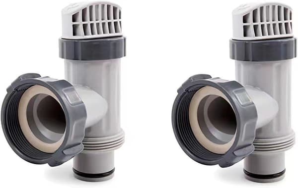 Ovanjordiska Plunger-ventiler med packningar Muttrar Reservdel (2-pack)