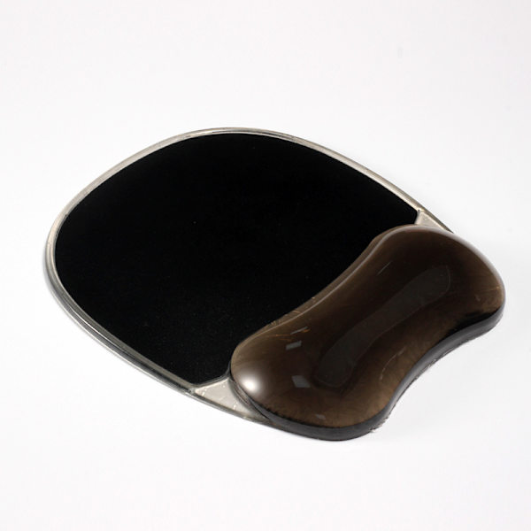 Musmatta handledsstöd - Kristaller Gel Musmatta med halkfri gummibas - Ergonomisk musmatta för bärbar dator, hemmakontor - Kompatibel med laser och