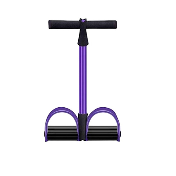 2 stk. Multifunktionel Pedal Modstandsbånd, Elastisk Træk Yoga Spændingstov, Naturlig Latex Spændingstov Fitnessudstyr, til Mave, Talje, Arm, Le