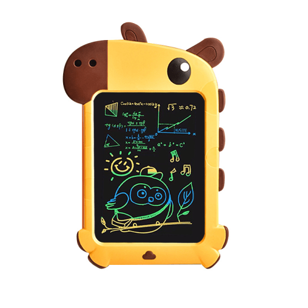 LCD-skrivetablet 8,5 tommer farverig tegnetablet, giraflegetøj