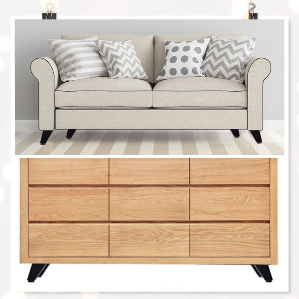 Möbelbord Ben Ben - Lämplig för skåp TV soffbord och andra möbler Justerbar höjd 4 stycken 8,4 x 7 x 6,2 cm Robust Hållbar Stro