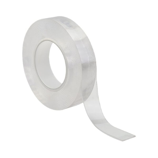 Dobbeltsidet tape - 300x30x2 mm Aftagelig vægmonteringstape 2 stk. vaskbar klæber
