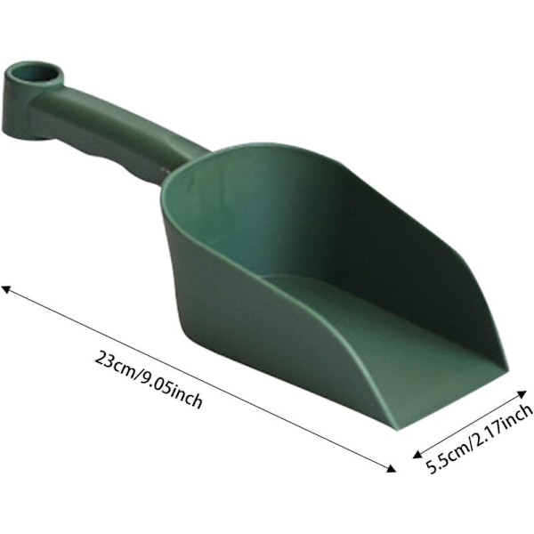 1 st trädgårdsspade i plast, multifunktionellt grävverktyg i plast, slitstarkt grävverktyg, plastskedar, trädgårdsspade, handspade för