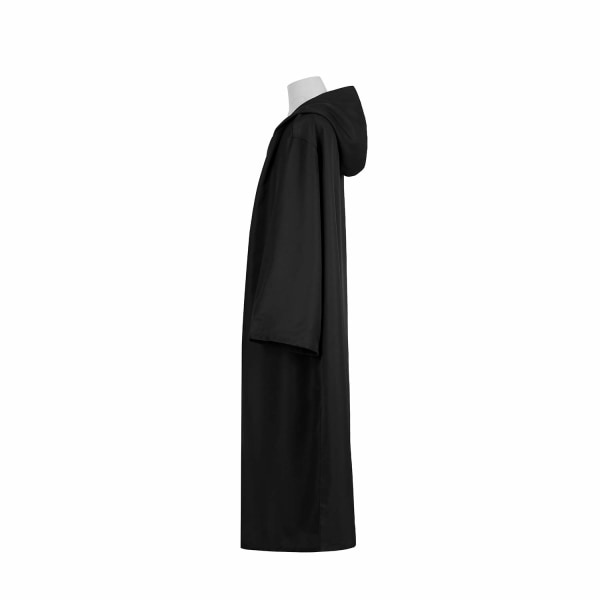 Hupullinen viitta viitta velho ulkovaatteet Halloween aikuisen cosplay-asu (XL)