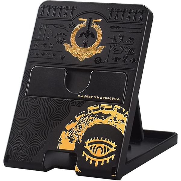 For Tears Of The Kingdom Switch Stativ, Justerbart Spillstativ For Ns Switch/switch Oled Konsoll, Bærbar Kompakt Spillstativfeste Grønn
