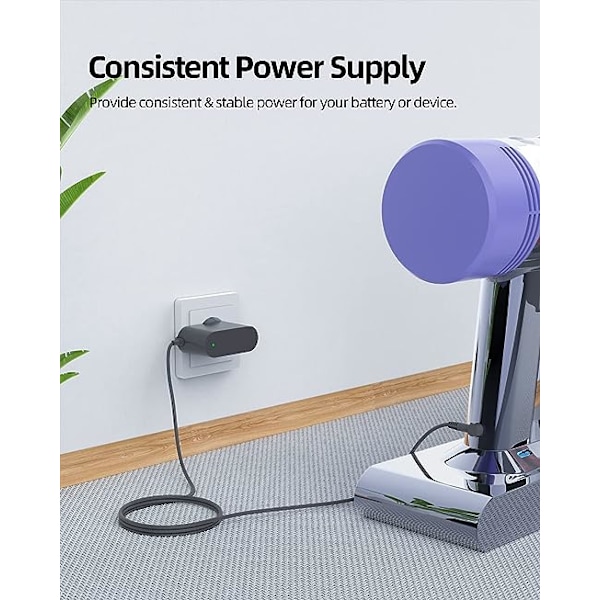26.1V Batterilader for Dyson Animal V6-V7-V8 Absolute Støvsuger SV03 SV04 SV05 SV11 SV10 SV09 SV06 Motorhead Fluffy Extra DC61 DC62 DC58 DC5