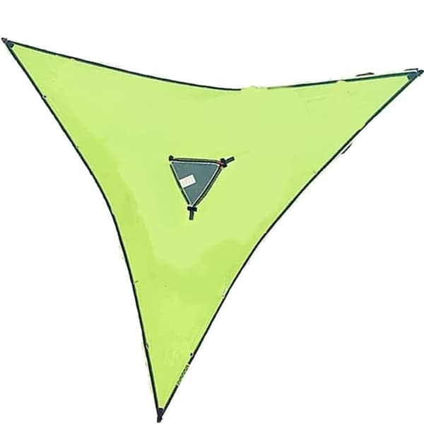 Air Multi - person triangle hammock portable Mesh Fabric hammock air Tree tent leisure net bed（4*4M）