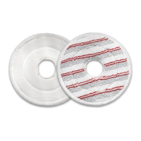 Ersättningsmopphuvud för Vileda Spin and Clean, tvättbart och återanvändbart, mikrofibermopphuvud kompatibelt med Vileda Spin Mop Head för golvrengöring (1