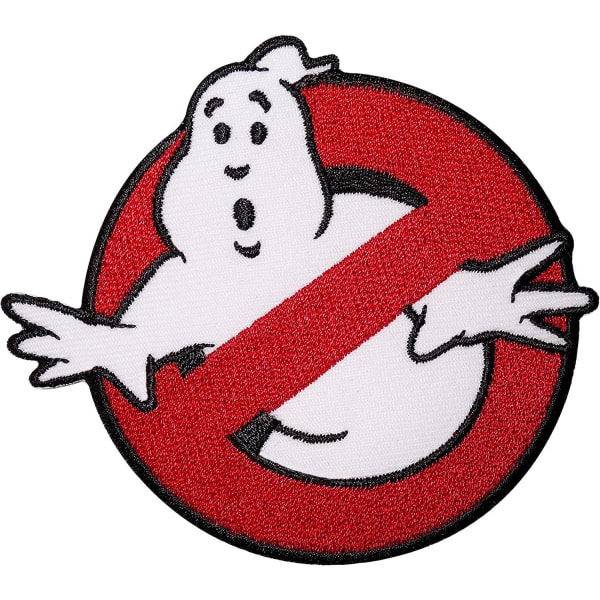 Ghostbuster Broderad Iron-On Patch