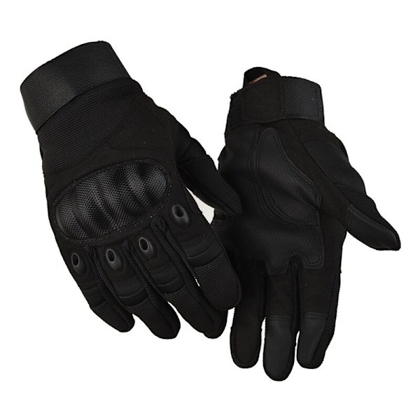 Sort 1 Par Handsker Motorcykel, Størrelse L, Handsker UNISEX SCOTER MI sæson Åndbar Touch Screen til Auto Moto, Cykel, Motocross, Camping, Vandring