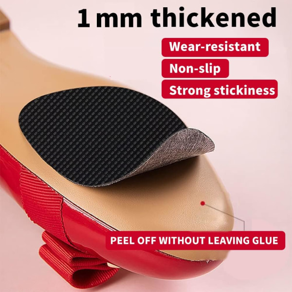 (6 kpl) Itsekiinnittyvät liukastumista estävät pohjat, liukumattomat kengänpehmusteet Ant