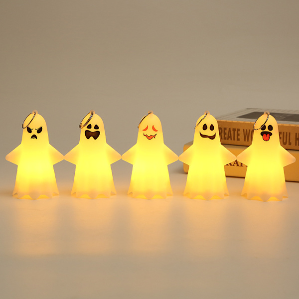 Halloween-juhlan koristeet yövalo haamu riipus avaimenperä käsilaukun koristeet lahjat