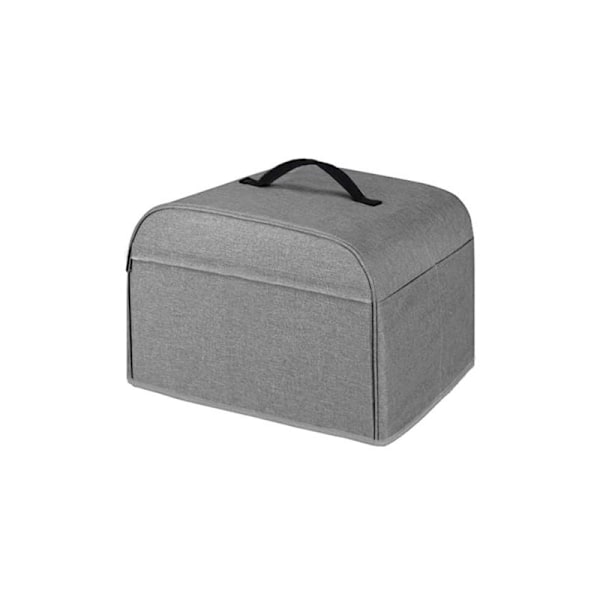 300D Maskinvaskbart Innendørs Grilltrekk 363425cm, Airfryer-trekk (Fullstendig Lukket med Sidehåndtak), Grå