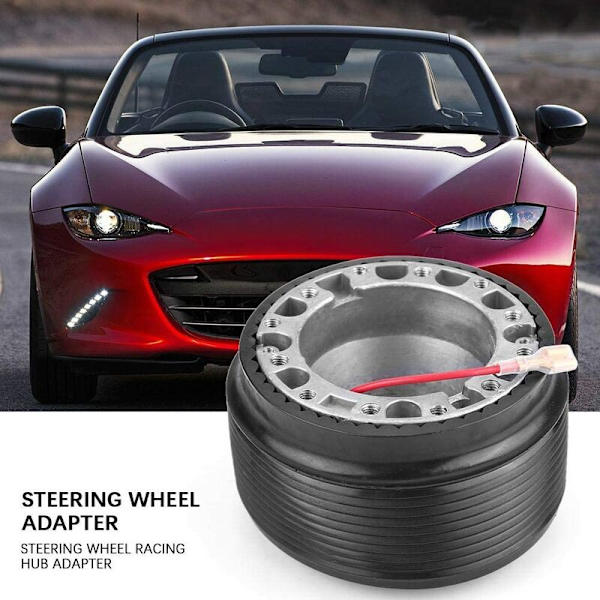 Adapter för rattnav med hål, racingkit, snabbfäste, passar VW GOLF MK3 INKLUDERANDE GTI 1993-1998/VW POLO MK3 1994-2002, 1 st