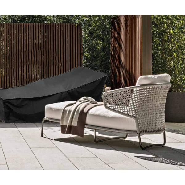 AValittu puutarhan aurinkotuolin cover, 210D polyesteri, vedenpitävä Dus