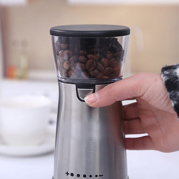 elektrisk kaffebönslipare