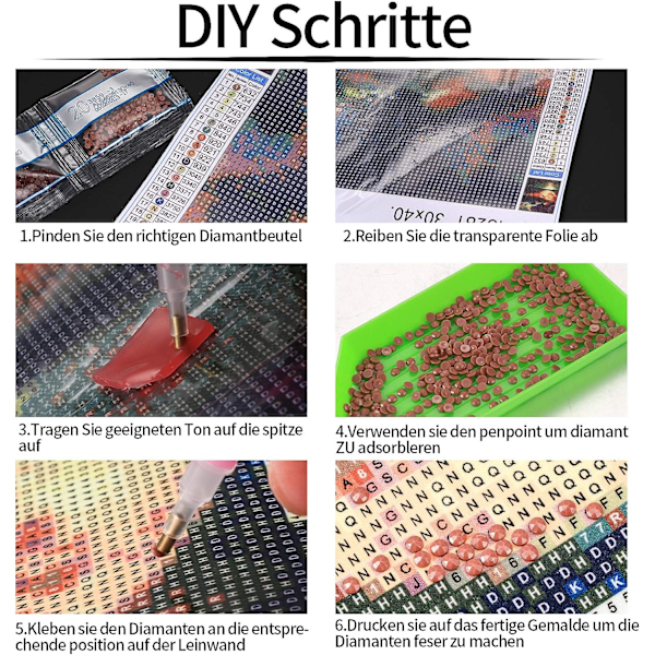 5D DIY timanttimaalaussetti täydellinen pora aikuisille lapsille, timantit kristalliompelu ristipistokuvat numeroittain aikuisille lapsille