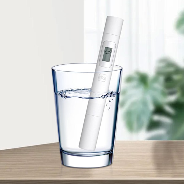 Digital PH-mätare, Vatten PH-testpenna, 0,01PH Hög noggrannhet Vattenkvalitetstestare, Mätintervall 0-9990ppm, för dricksvatten, akvarium, hydroponik
