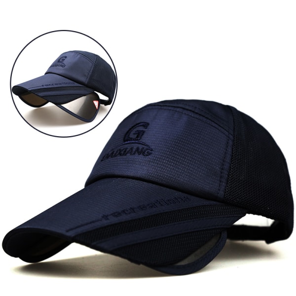 Tibetansk Cyan-justerbar Baseball Cap Golf Hat Motorsykkel Trucker Cap Strapback Cap for Menn Kvinner, Utendørs Baseball Cap