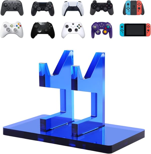 Gamepad-holder til Xbox One, PS4, PS5, STEAM Switch PC - Universal gamepad-tilbehør med krystaltekstur - Skab fæstninger