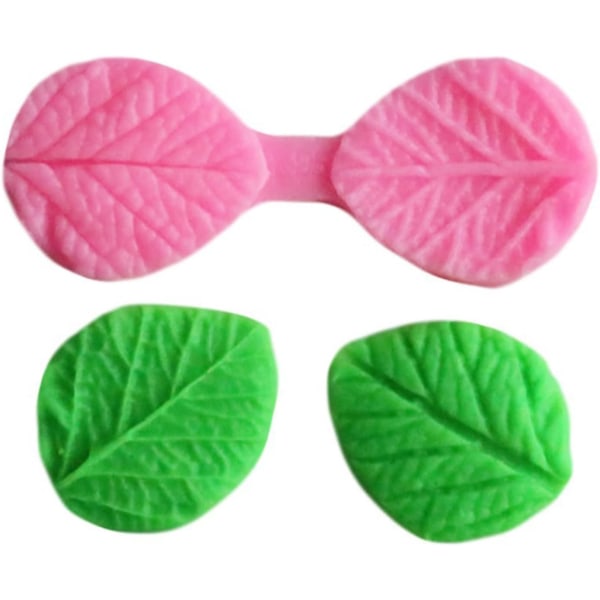 Bladeformede Fondantforme Bageforme Chokoladeforme Bageudstyr Materiale Til Kagedekoration Chokoladeforme(5stk)