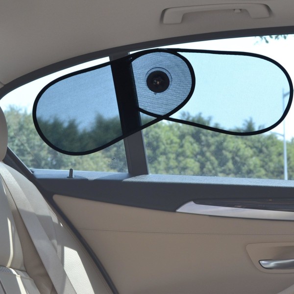 Car Window Sun Shine Blocker, Reducer genskin fra side og front Wi