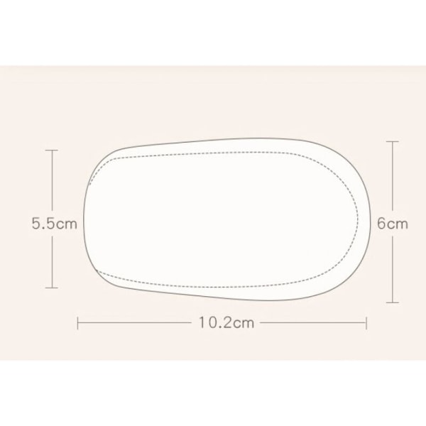 Hälar, dämpande hälkudde i gel, 1 par 2,5 cm mjuk silikonhäl för akillessenan, upphöjd sula för att lindra smärta i fötterna