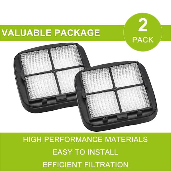 97D5 Filter Udskiftning til Bissell Pet Eraser Ledningsfri Håndstøvsuger 33A1B 33A1 33A1W 27K6 Udskiftning # 203-7416 B004152MH4 2031432 (Pakke med 2)