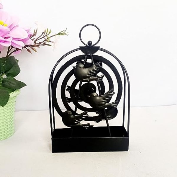 Myggspiralholder, Myggspiralholder, Jern Nordisk Stil Myggspiralholder, Myggrøkelsebrenner