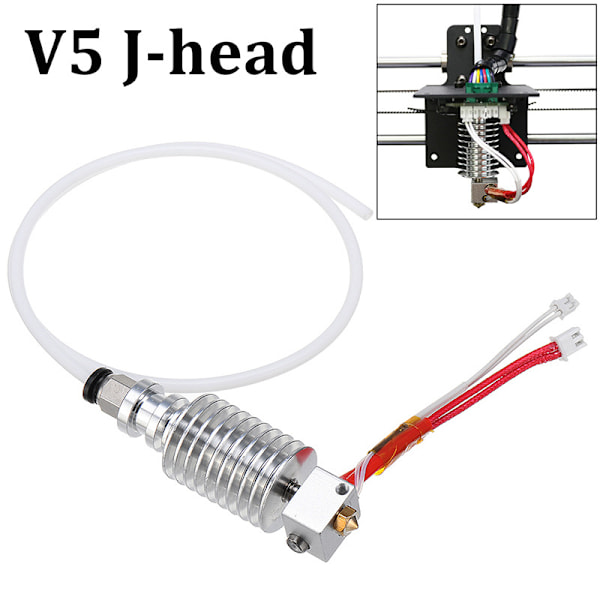 Anycubic 3d-skrivartillbehör V5 J-head extruderhuvud för I3 Mega 3d-skrivare