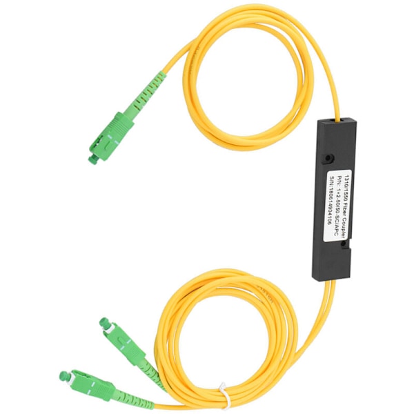 Kuituoptinen kuitu SCP 1x2 PLC SC/UPC PCL -erotin