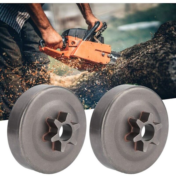 Sæt med 2 koblingstromle tandhjul til STIHL motorsav 017 018 021 023 025 MS170 MS180 MS210 MS230 MS250 1123 640 2003