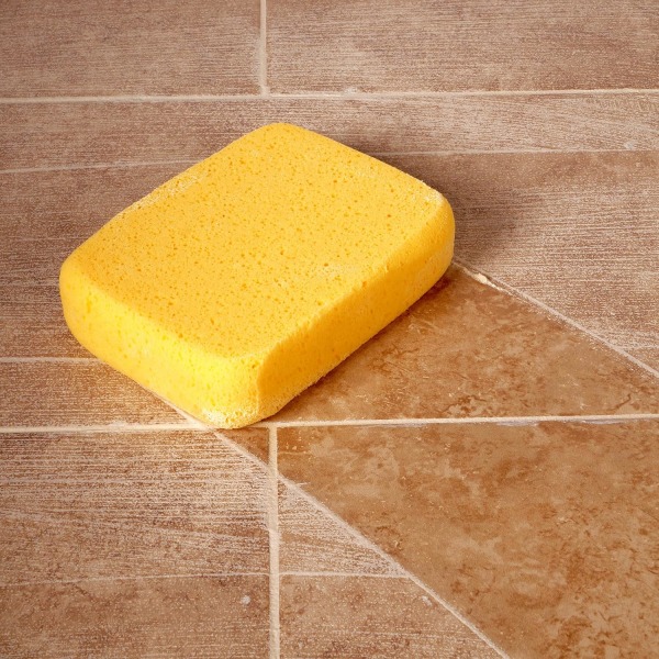 Super Grout Sponge, 3-pakkaus, keltainen