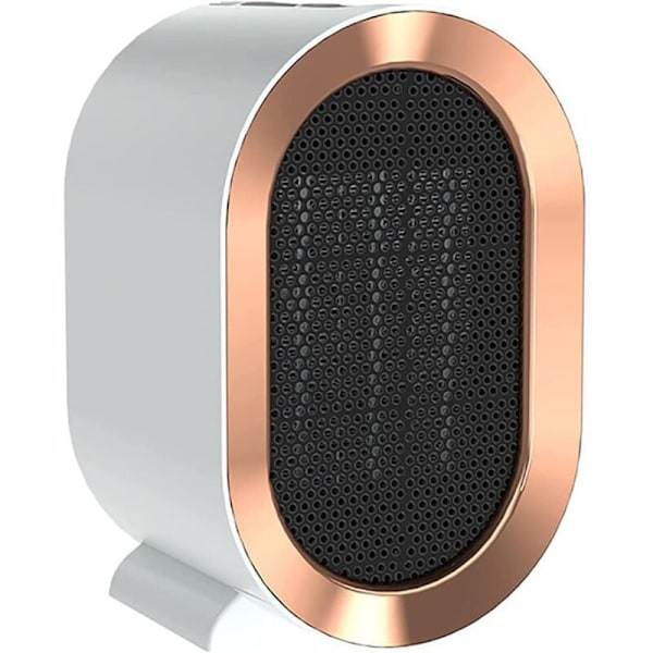Varmevifte 1200W, PTC keramisk bærbar 1s rask lydløs oppvarming, økonomisk elektrisk oppvarming, mini radiator for stue, soverom, bad